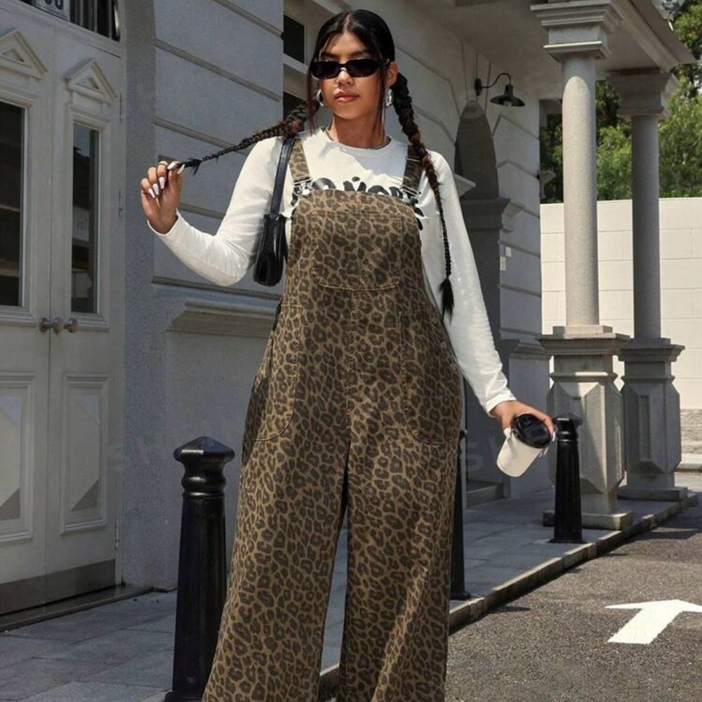Leopard Overalls